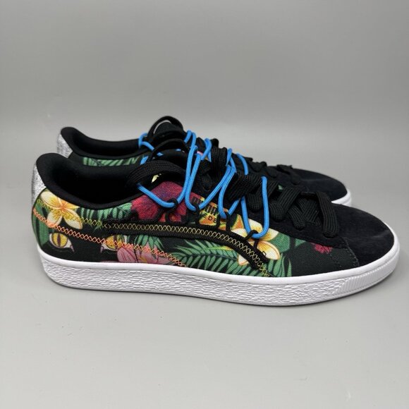 Puma Suede Tropic/Floral Papered Kicks Men Sneakers Size 10 - Picture 1 of 9